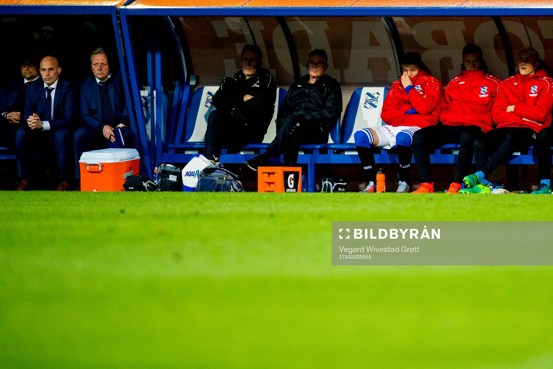 Martin Ødegaard and Nicolai Næss of Heerenveen look