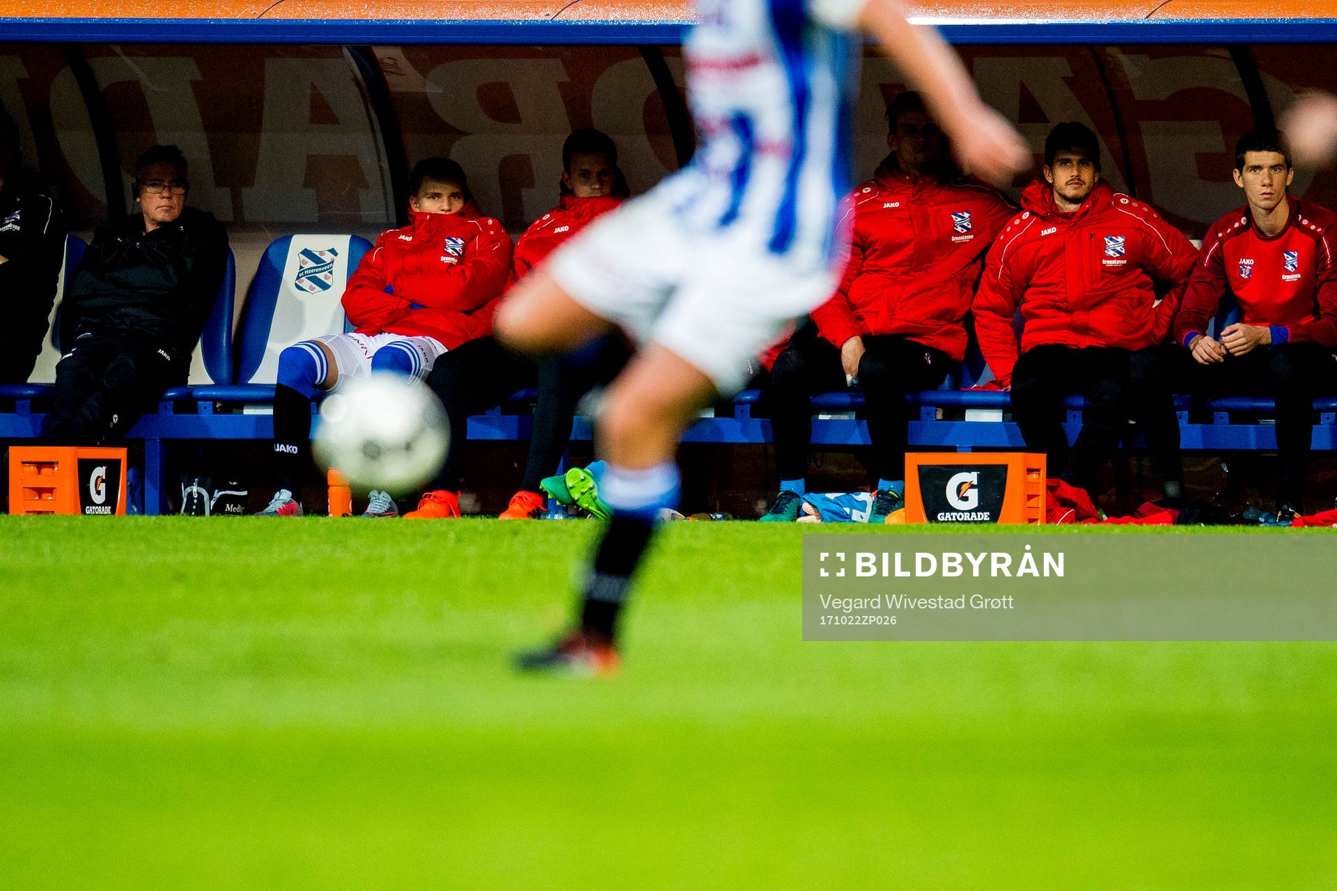 Martin Ødegaard and Nicolai Næss of Heerenveen look