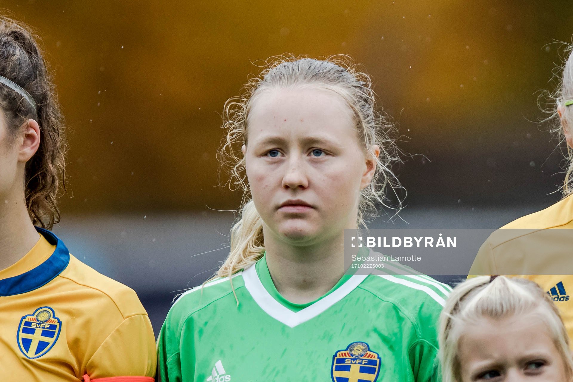 Sveriges målvakt Julia Langörgen