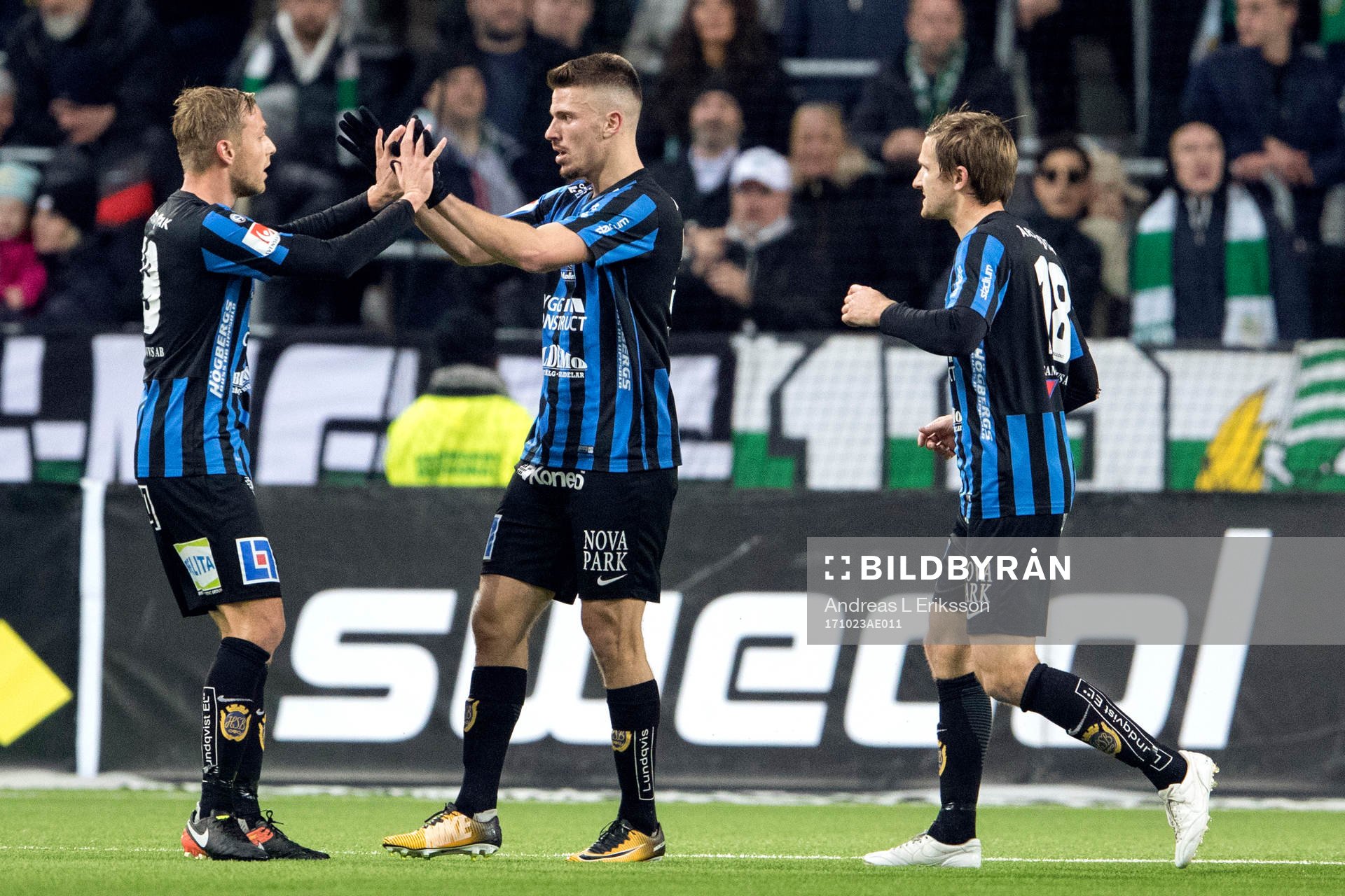 Sirius Christer Gustafsson, Jesper Arvidsson  och Shkodran