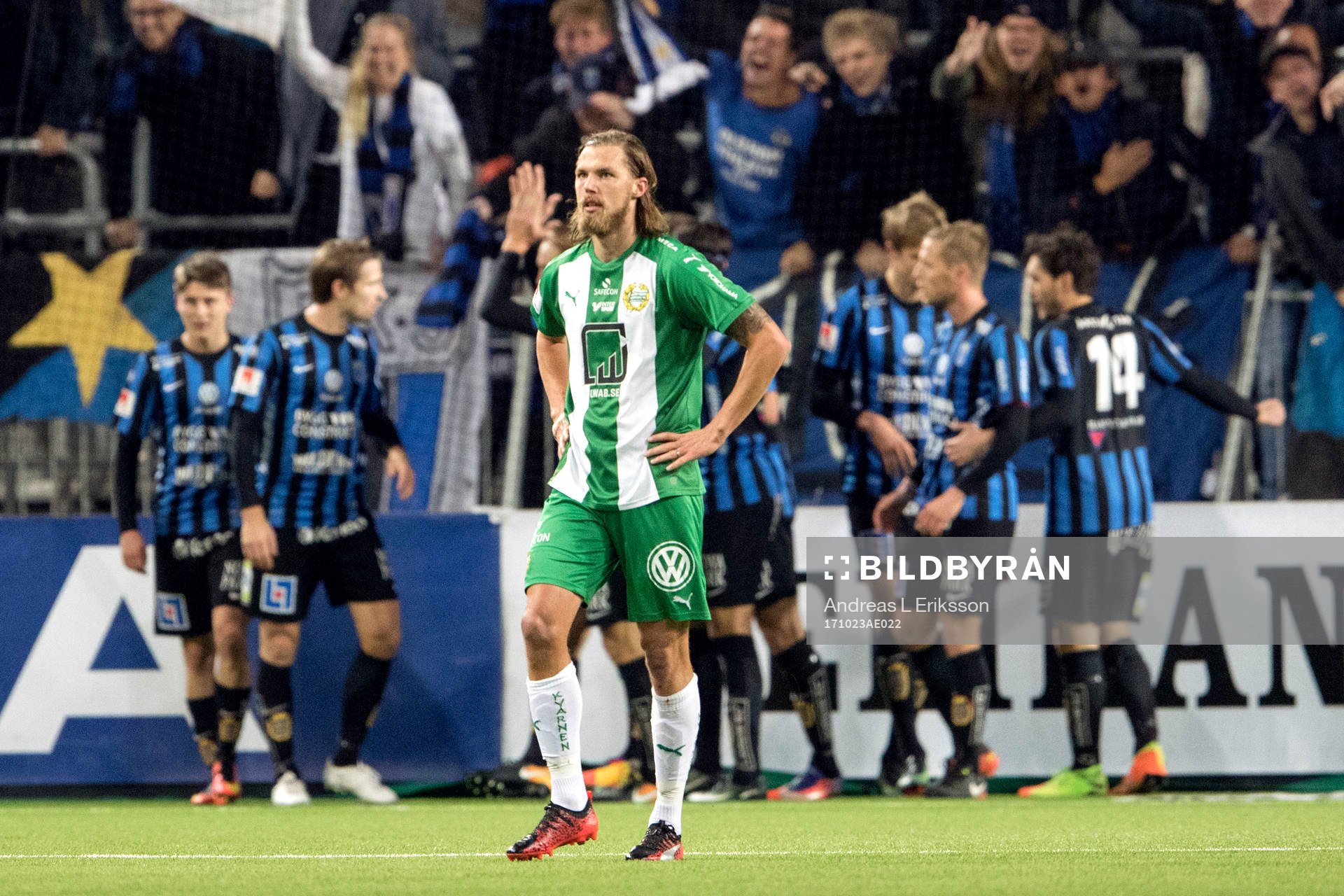 Hammarbys Björn Paulsen deppar