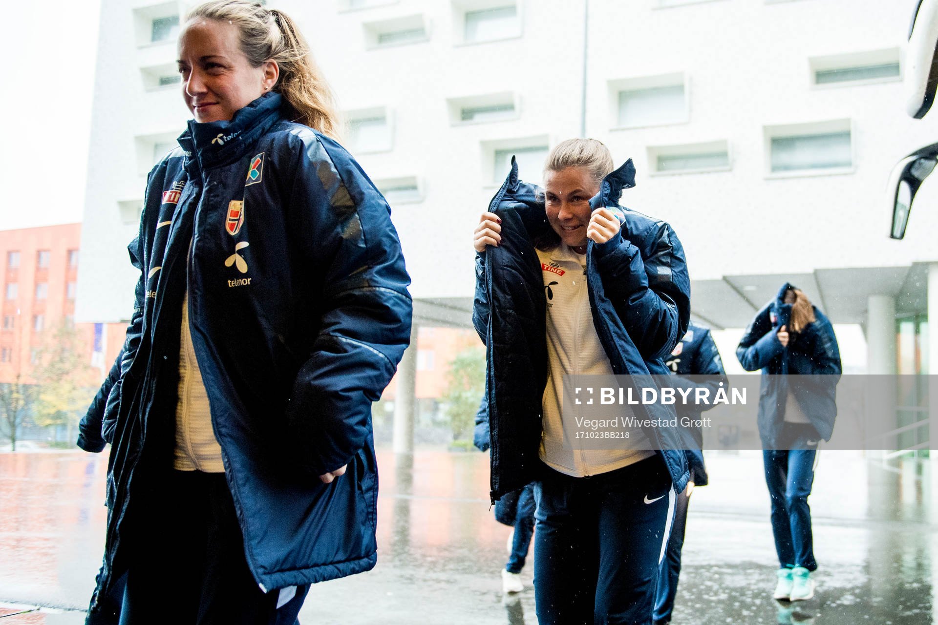 Ingrid Schjelderup and Emilie Bosshard Haavi of Norway