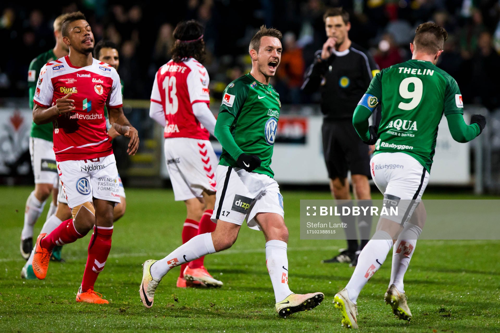 Kalmars Mikael Dyrestam deppar och Daryl Smylie och Tommy