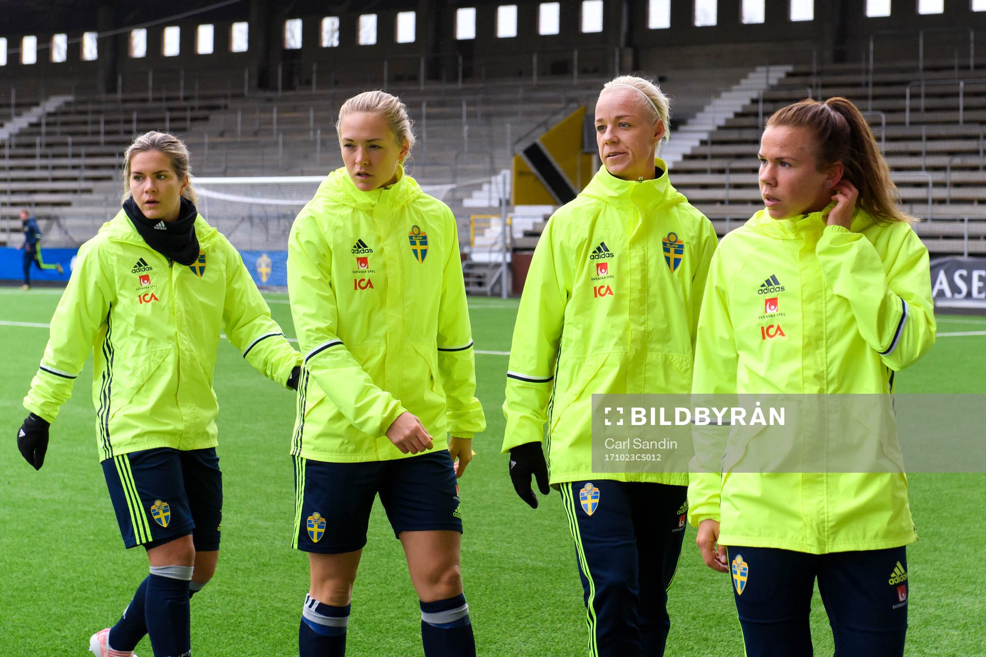 Hanna Folkesson, Magdalena Eriksson, Caroline Seger och