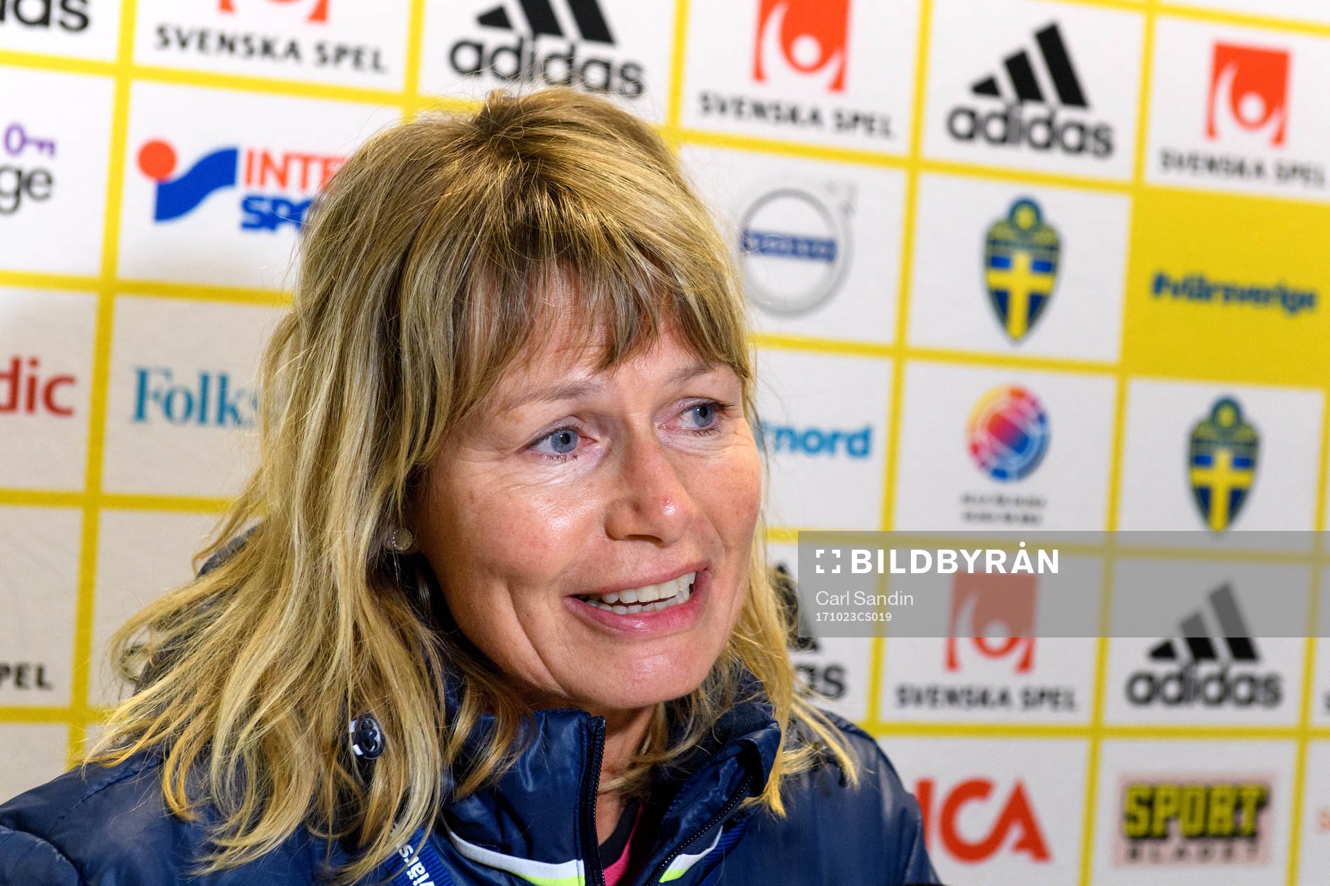 Yvonne Ekroth, svenska fotbollförbundets Ungern-spion,