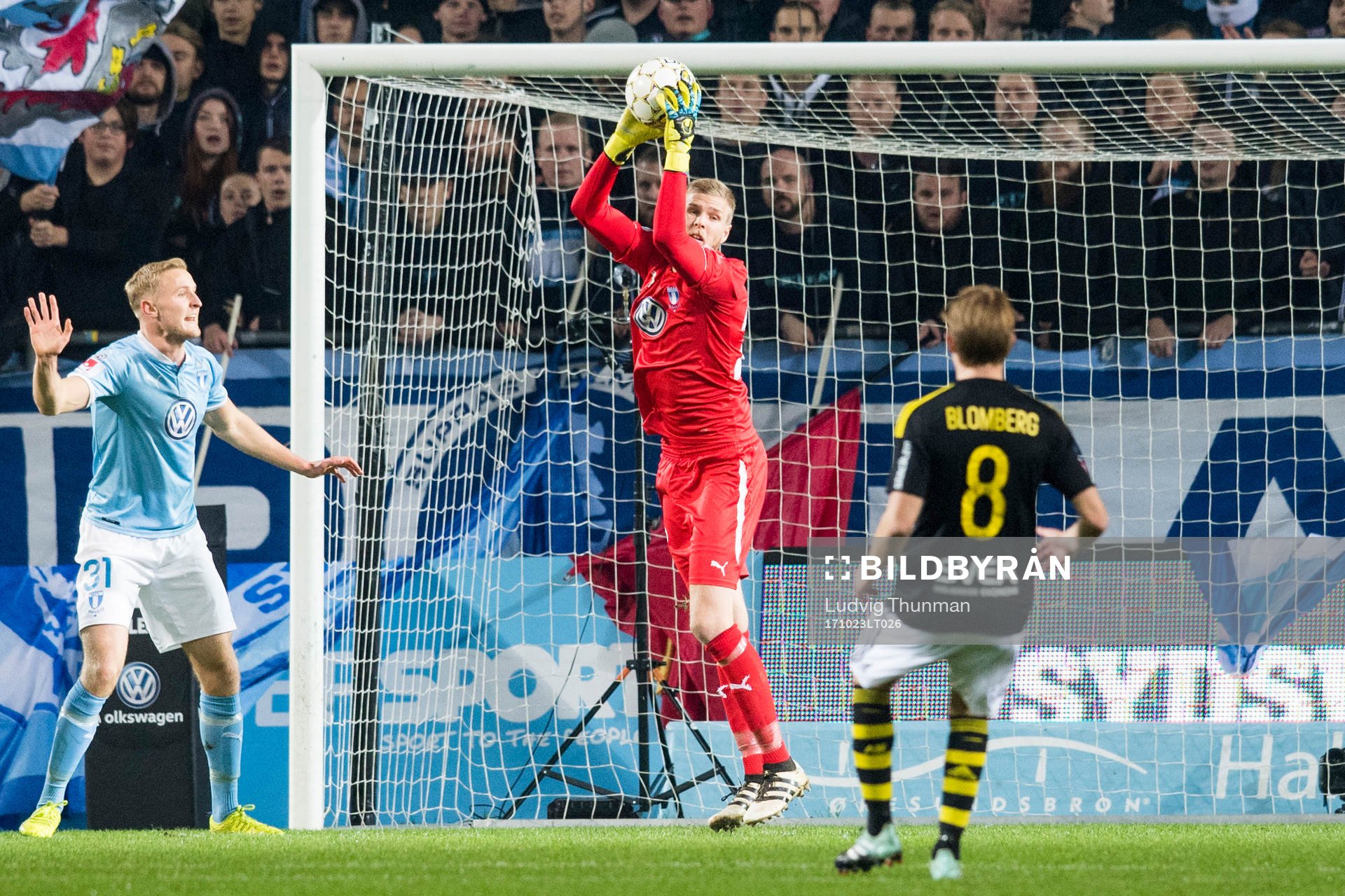 Malmö FFs målvakt Fredrik Andersson