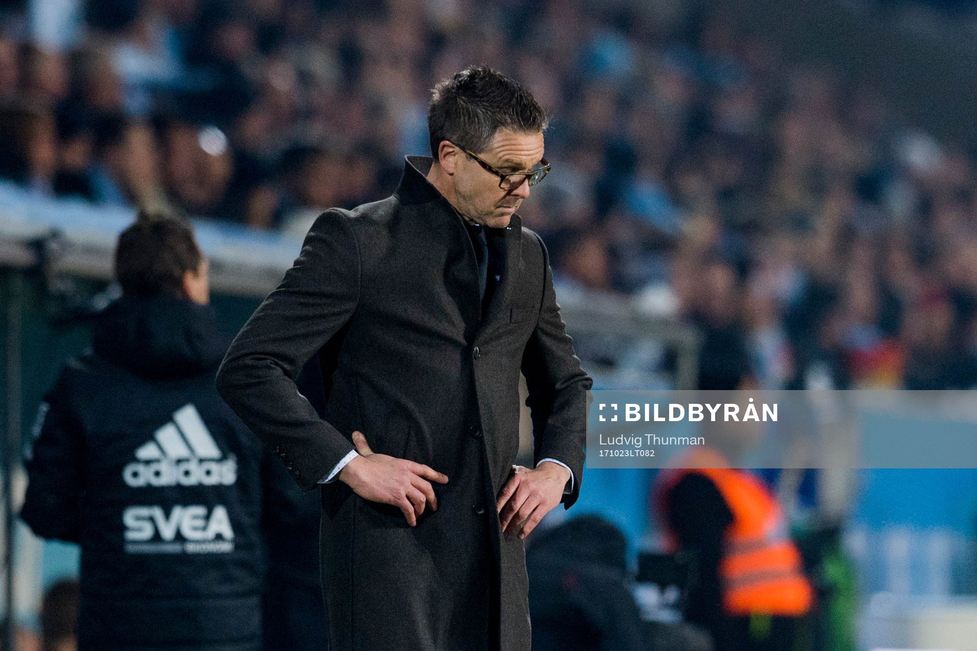 s tränare Rikard Norling deppar