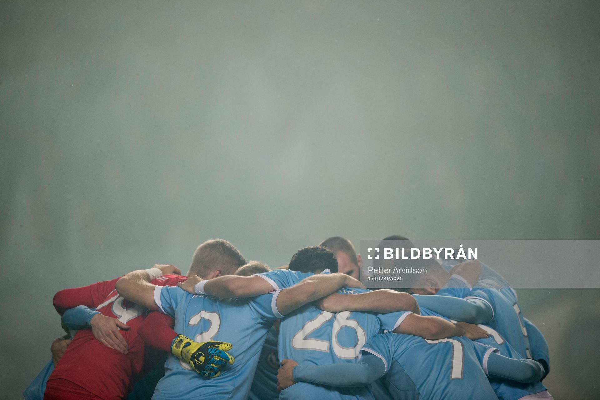Malmö FFs spelare samlas