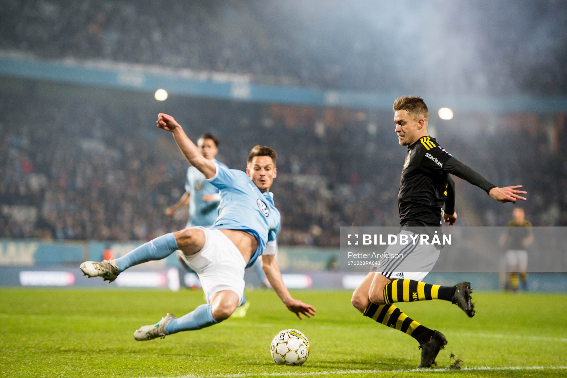 s Rasmus Lindkvist och Malmö FFs Markus Rosenberg