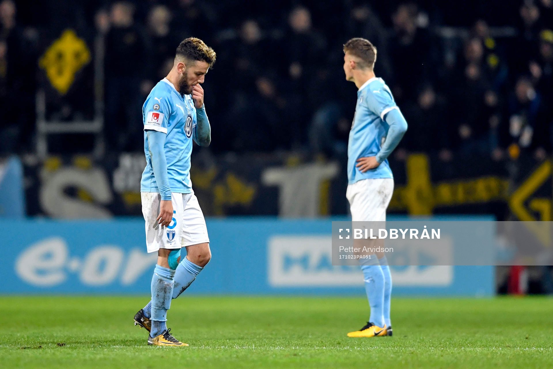 Malmö FFs Erdal Rakip deppar