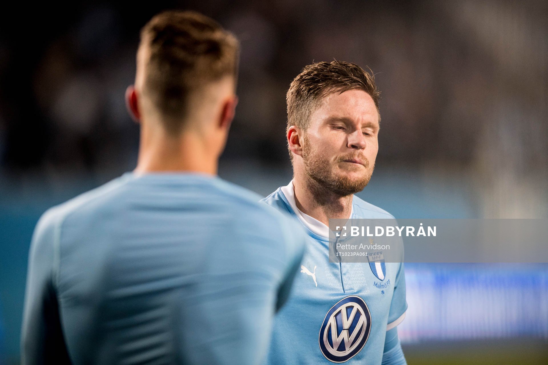 Malmö FFs Lasse Nielsen deppar
