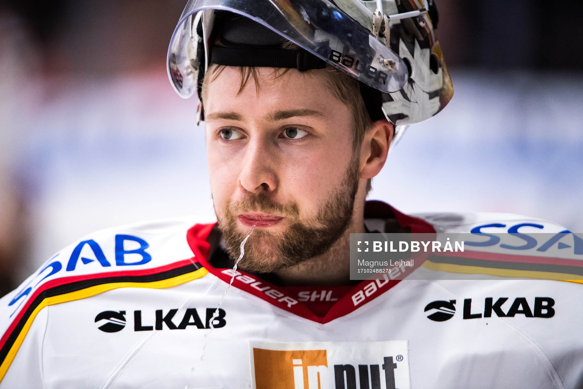 Luleås målvakt Joel Lassinatti
