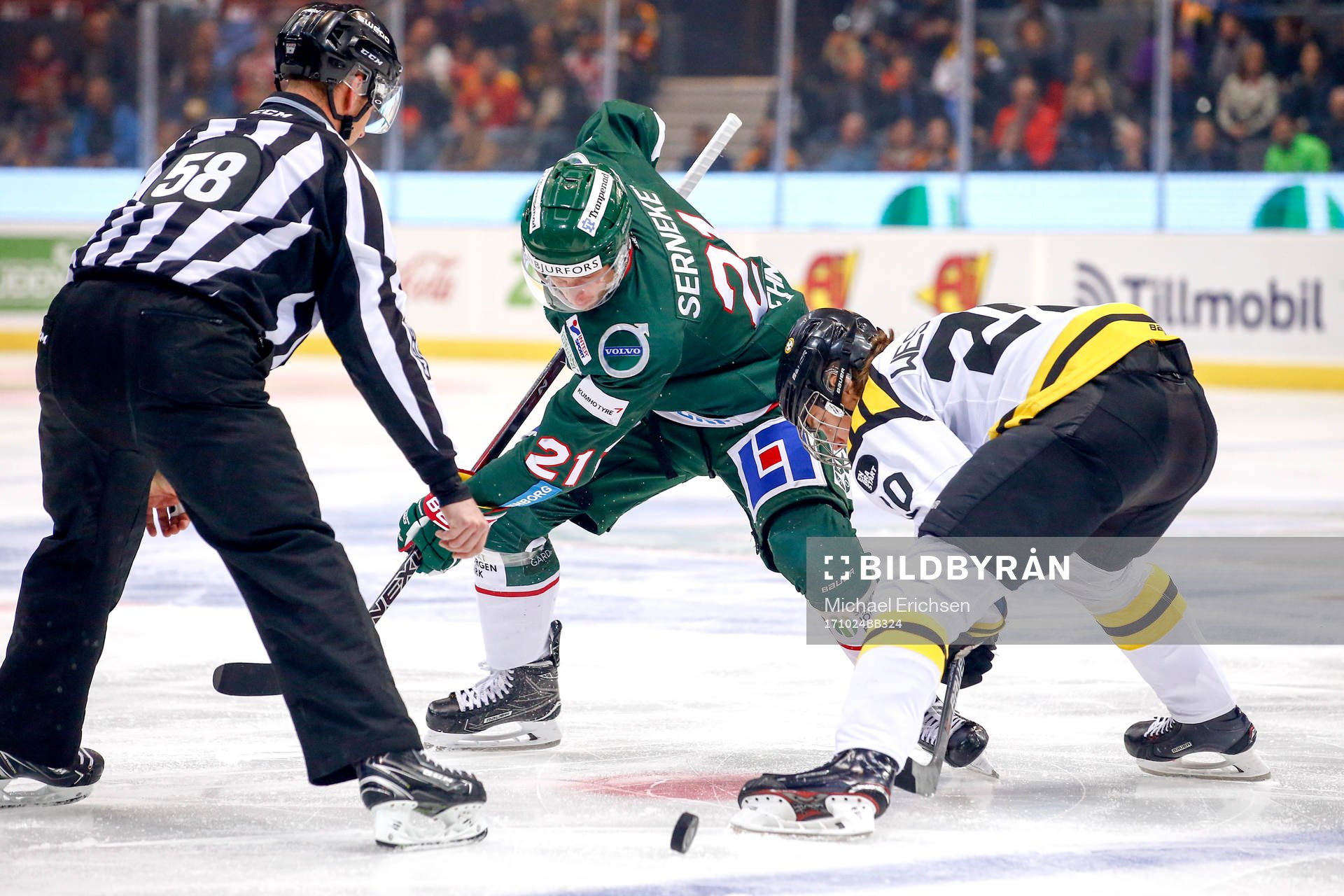 Frölundas Christoffer Ehn och Brynäs Marcus Westfält