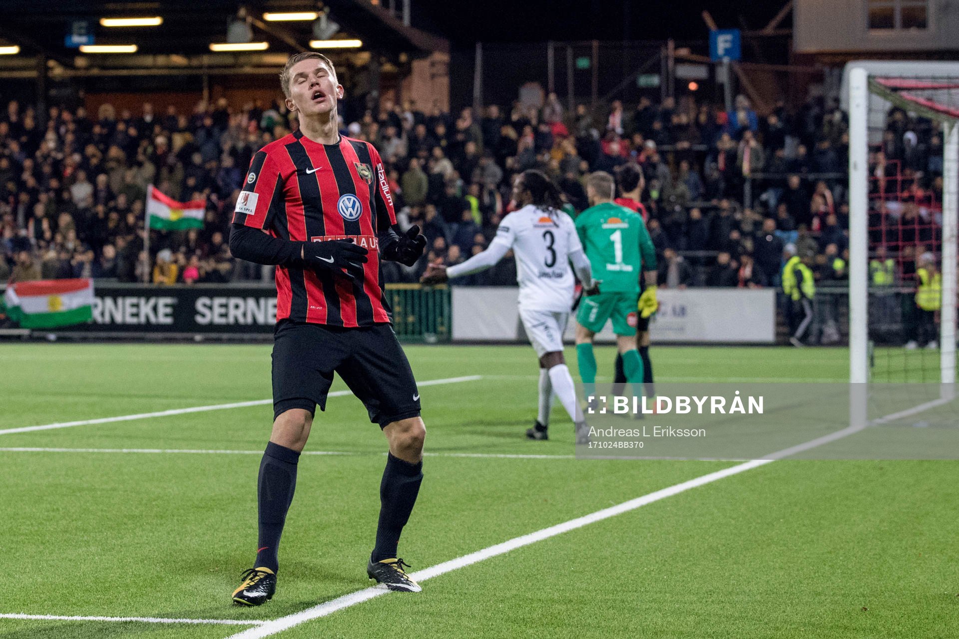 Brommapojkarnas Viktor Gyökeres deppar