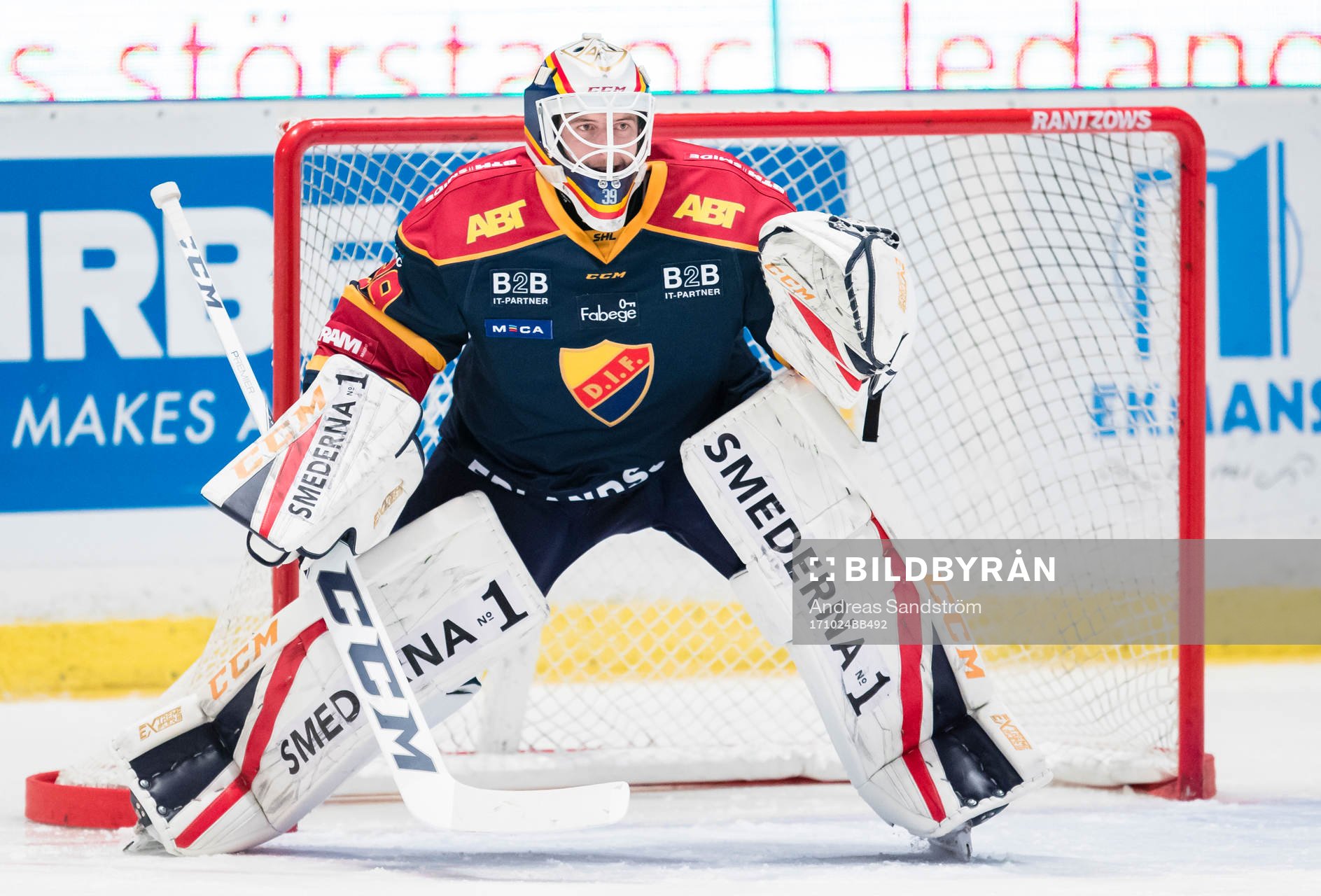 Djurgårdens målvakt Adam Reideborn