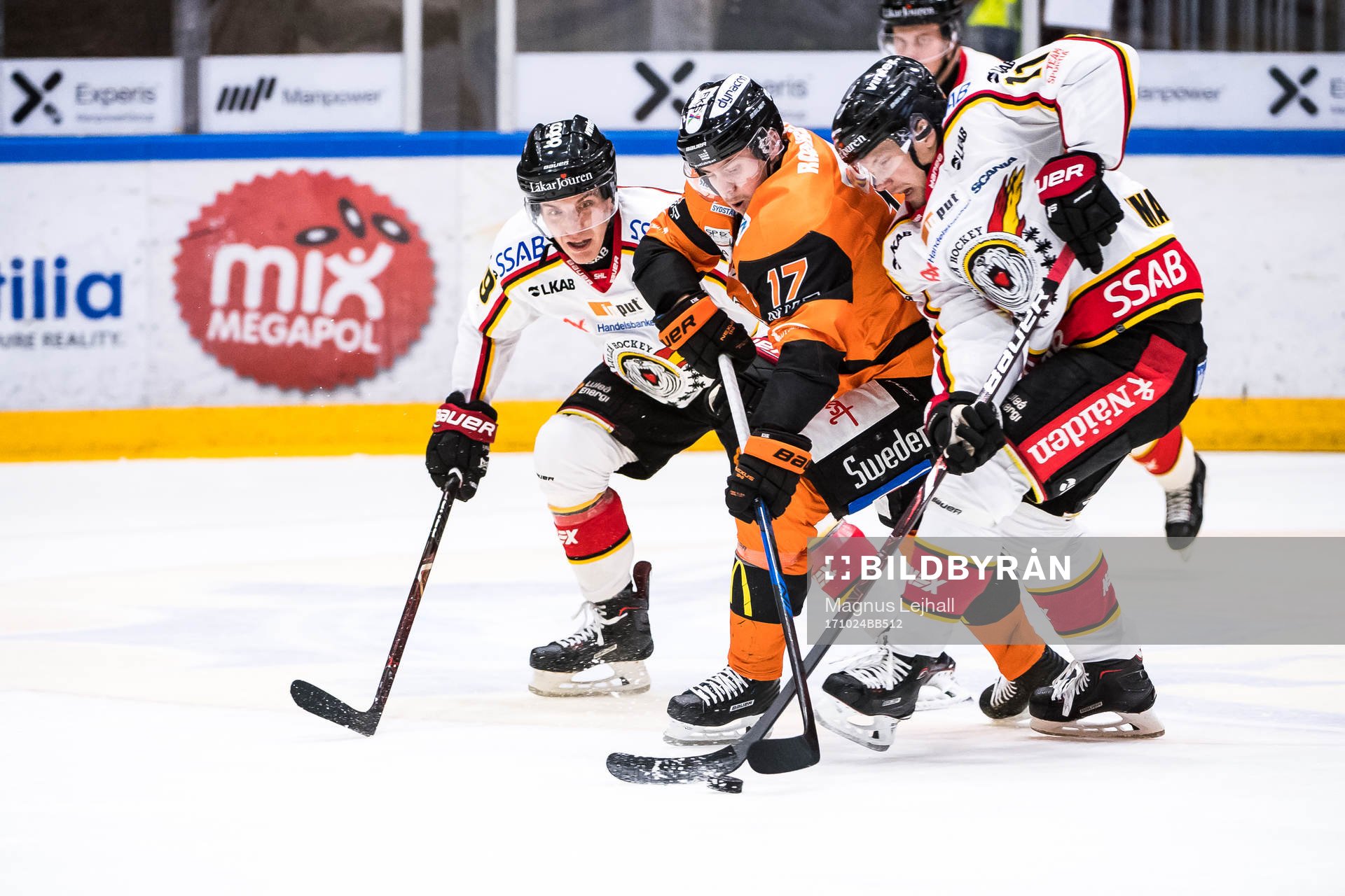 Luleås Joonas Jalvanti , Karlskronas Joel Kellman, Luleås
