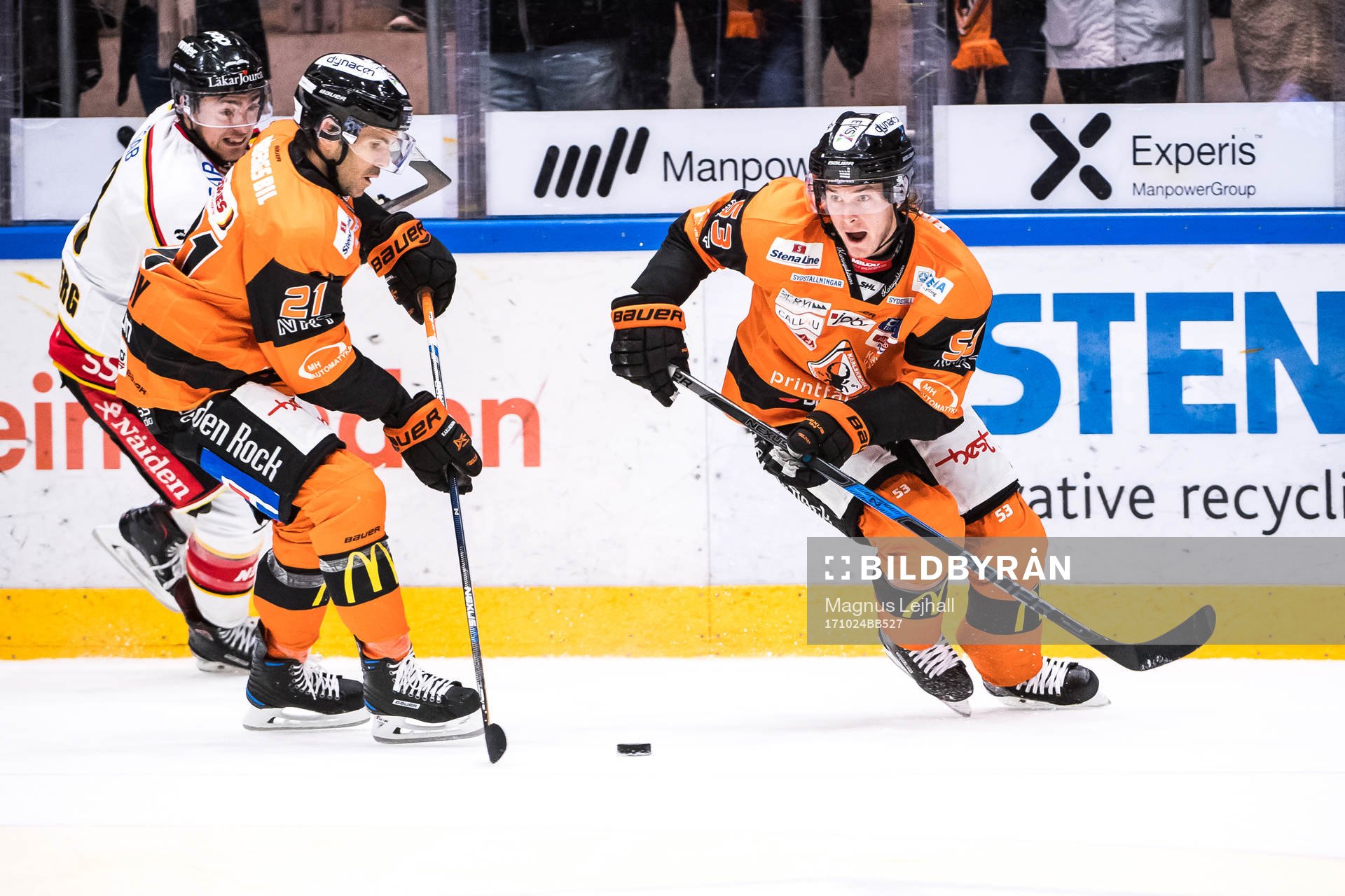 Karlskronas Cory Murphy och Bobbo Petersson