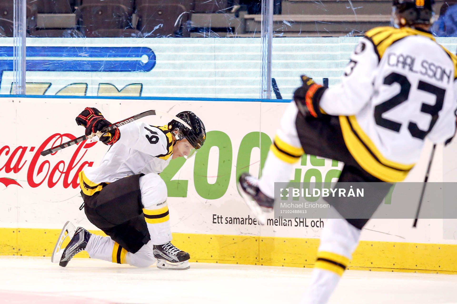 Brynäs Daniel Mannberg jublar