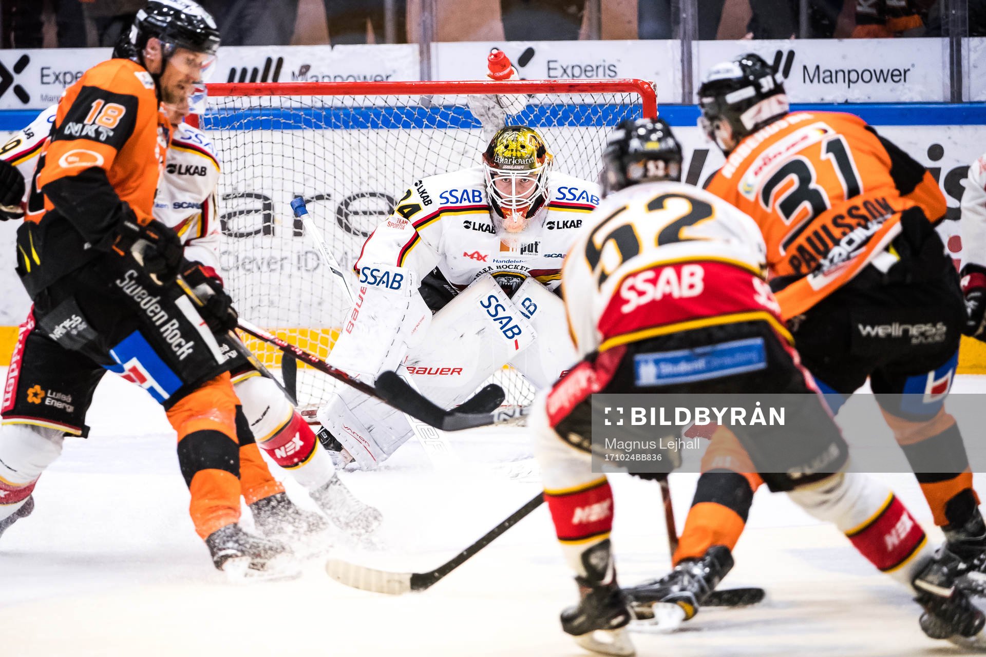 Karlskronas Emil Larsson  och Marcus Paulsson  oroar