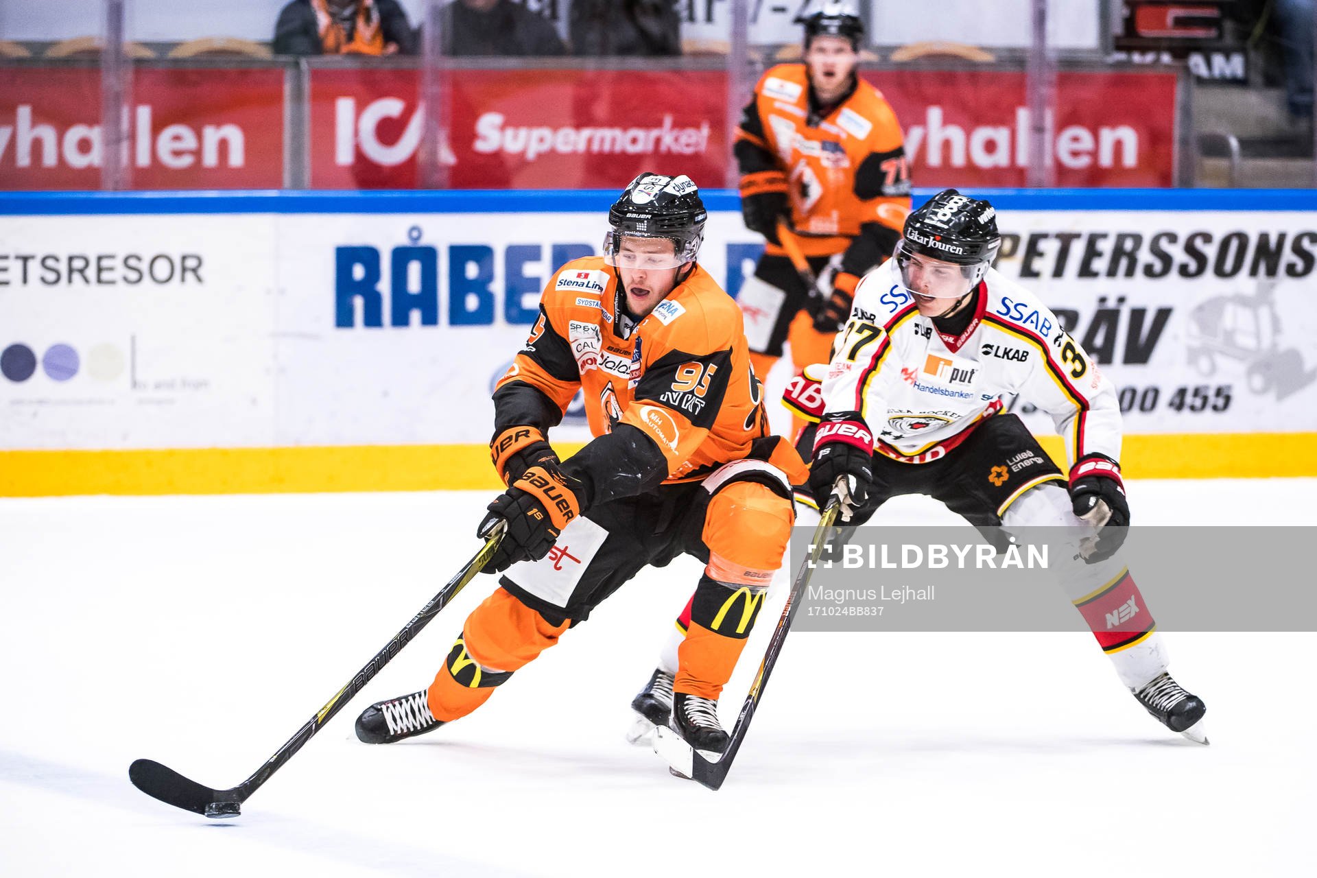 Karlskronas Carl Persson och Luleås Isac Lundeström