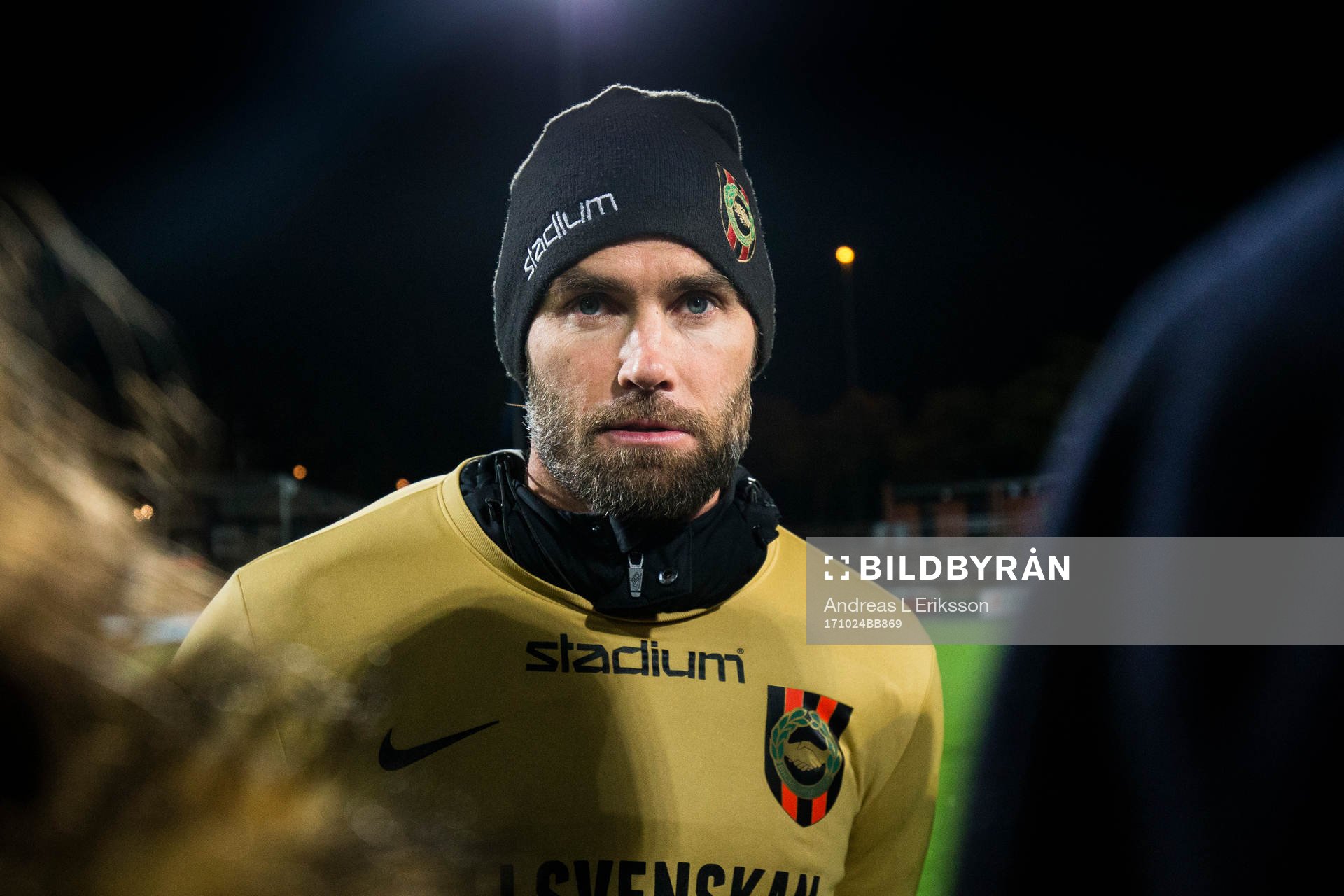 Brommapojkarnas tränare Olof Mellberg