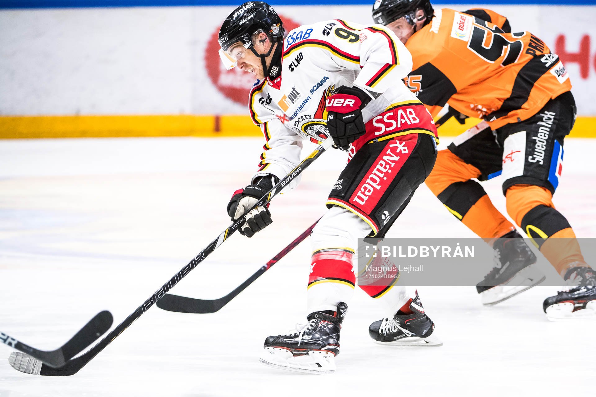 Luleås Johan Forsberg  och Karlskronas David Printz