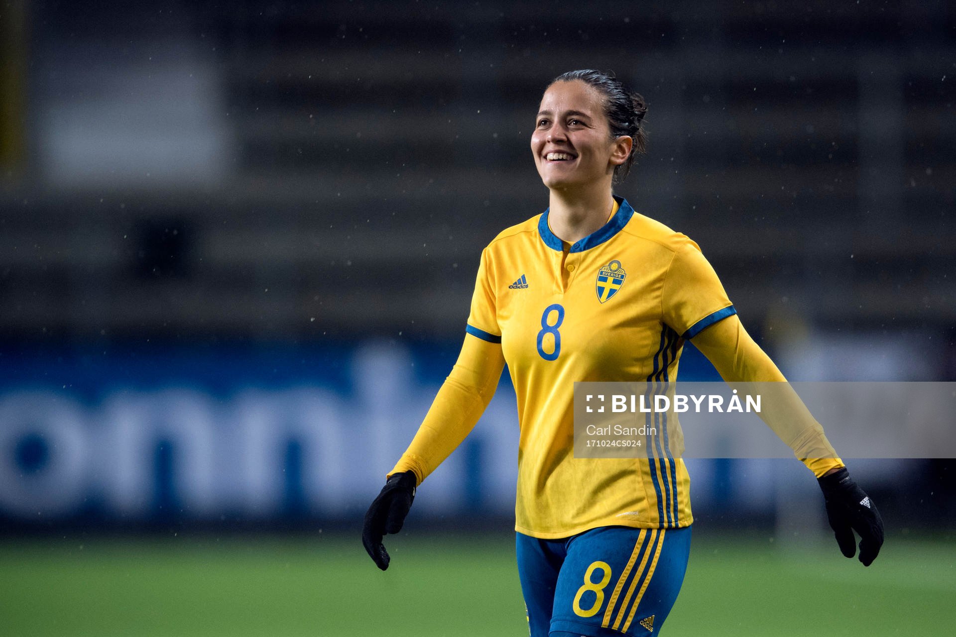 Sveriges Marija Banusic jublar