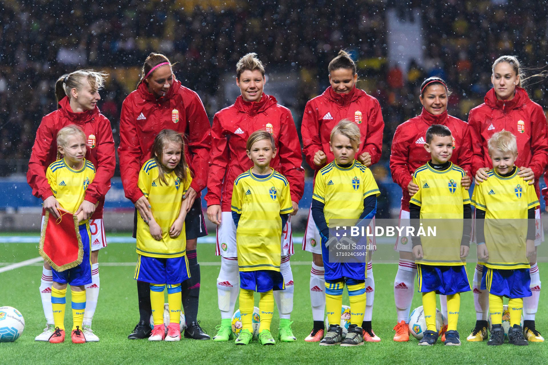 Ungerns startelva vid lineup