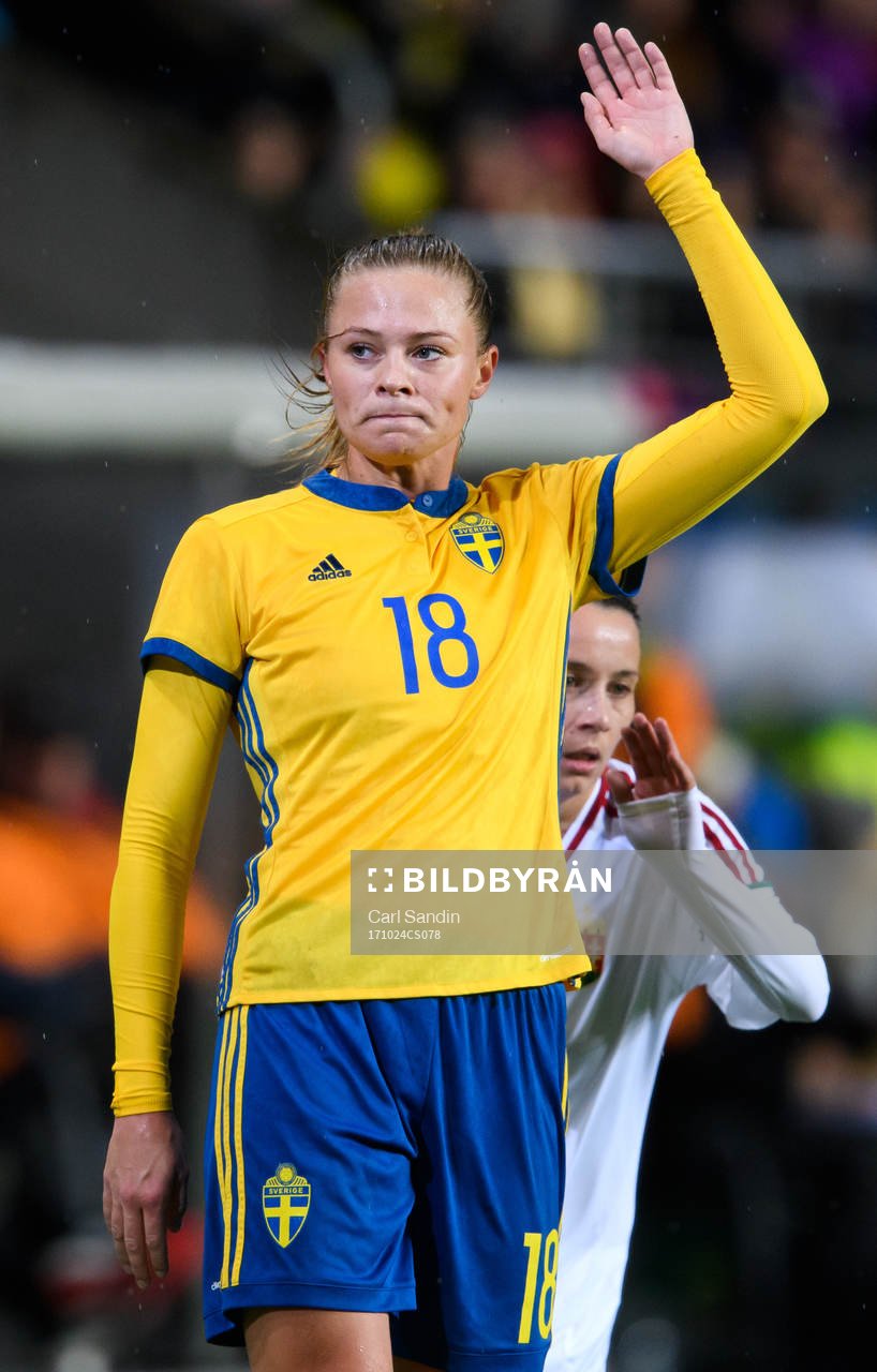 Sveriges Fridolina Rolfö