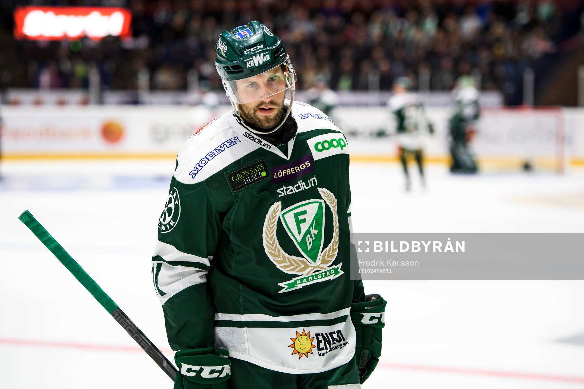 Färjestads Dick Axelsson deppar