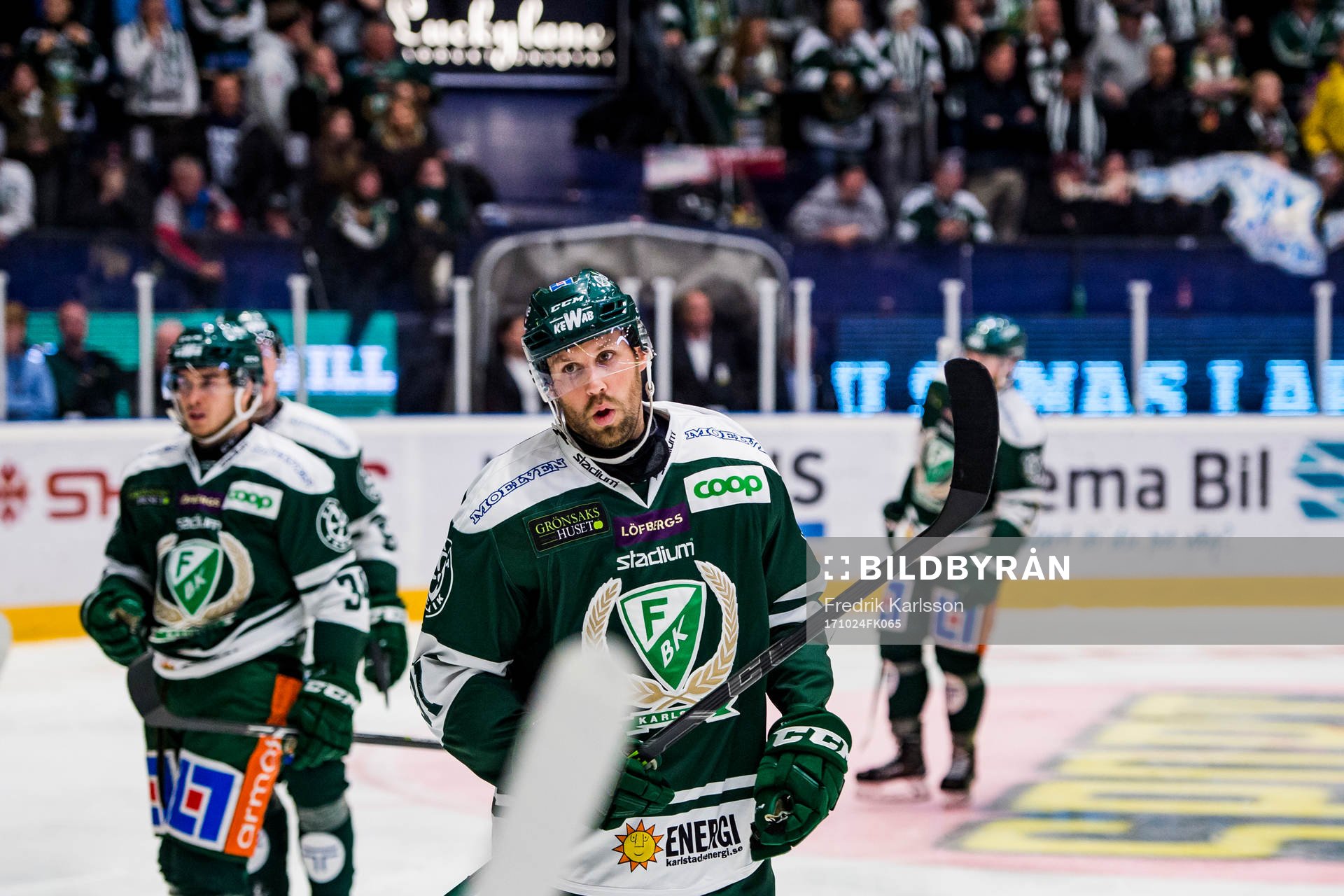 Färjestads Dick Axelsson deppar