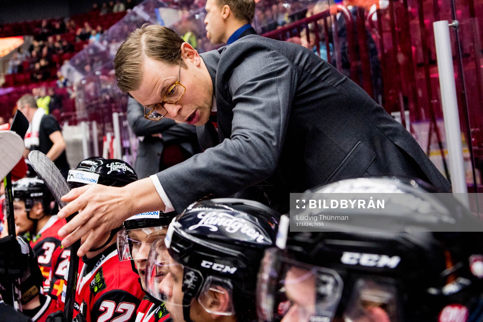 Malmö Redhawks assisterande tränare Martin Filander
