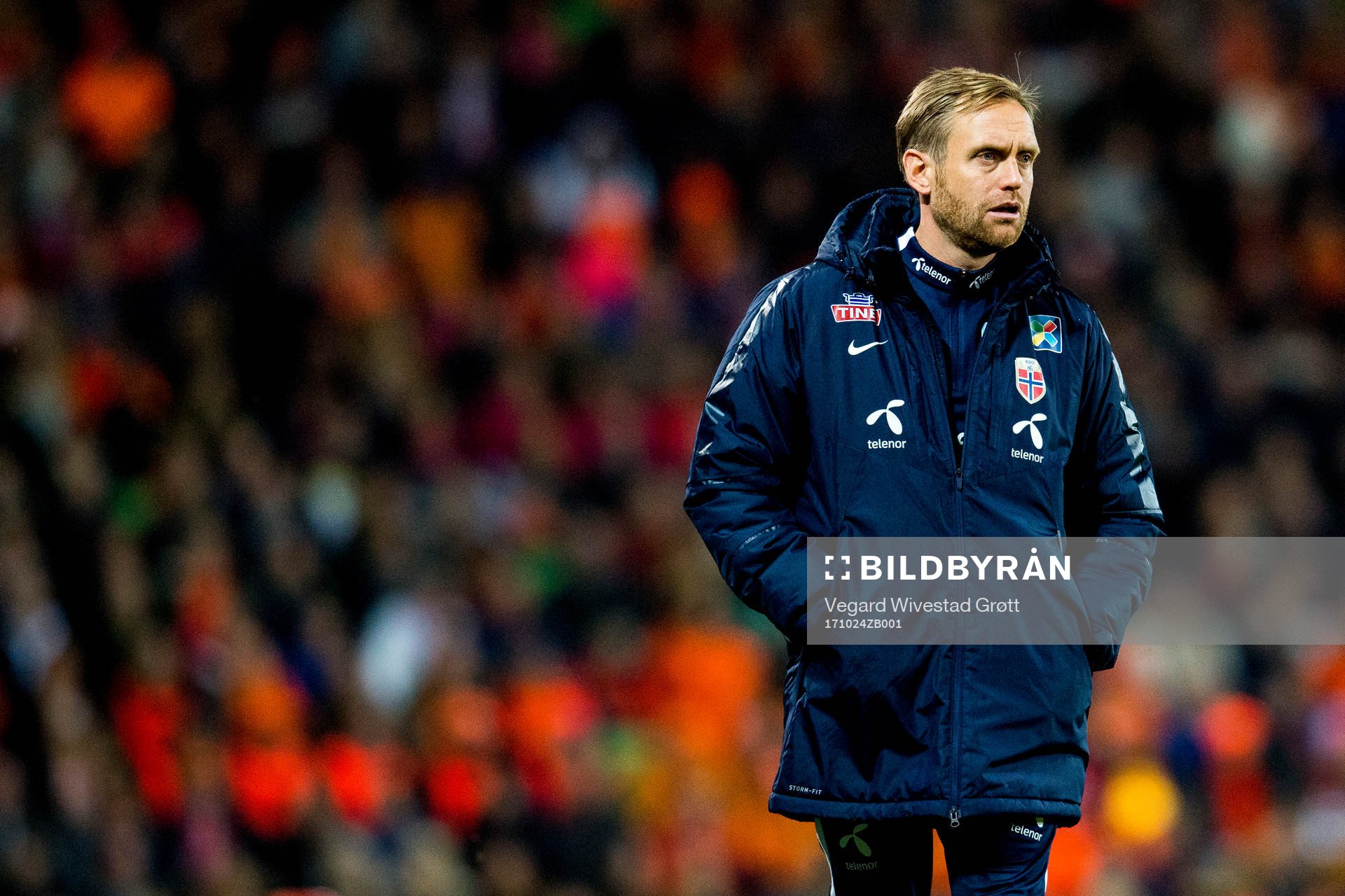 Martin Sjögren, head coach of Norway