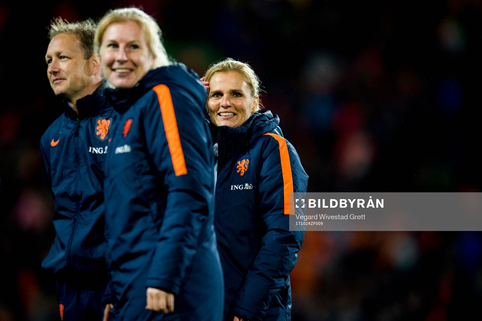 Sarina Wiegman-Glotzbach, head coach of Netherlands