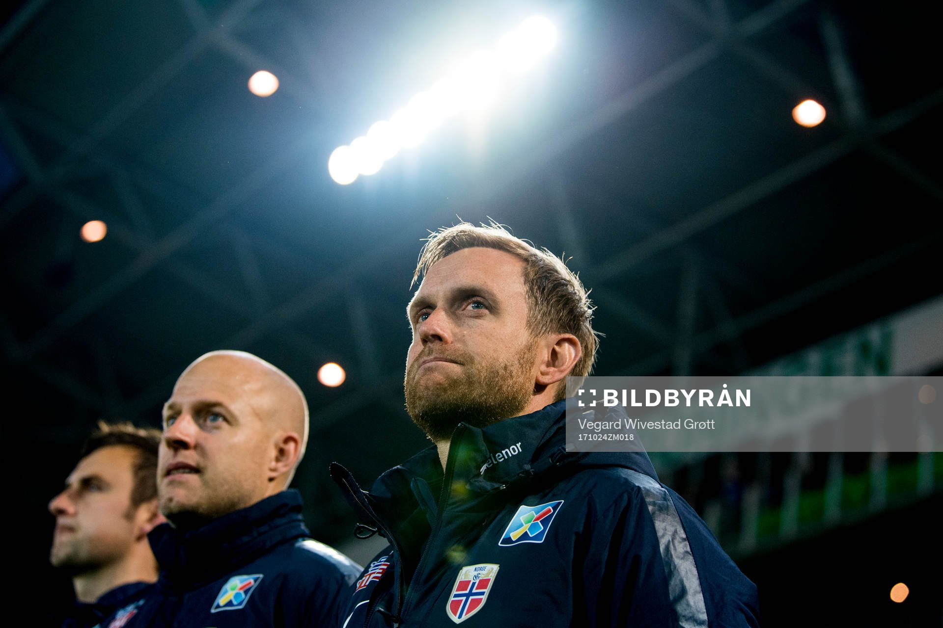 Roger Eskeland, goalkeeper coach, Anders Jacobson,