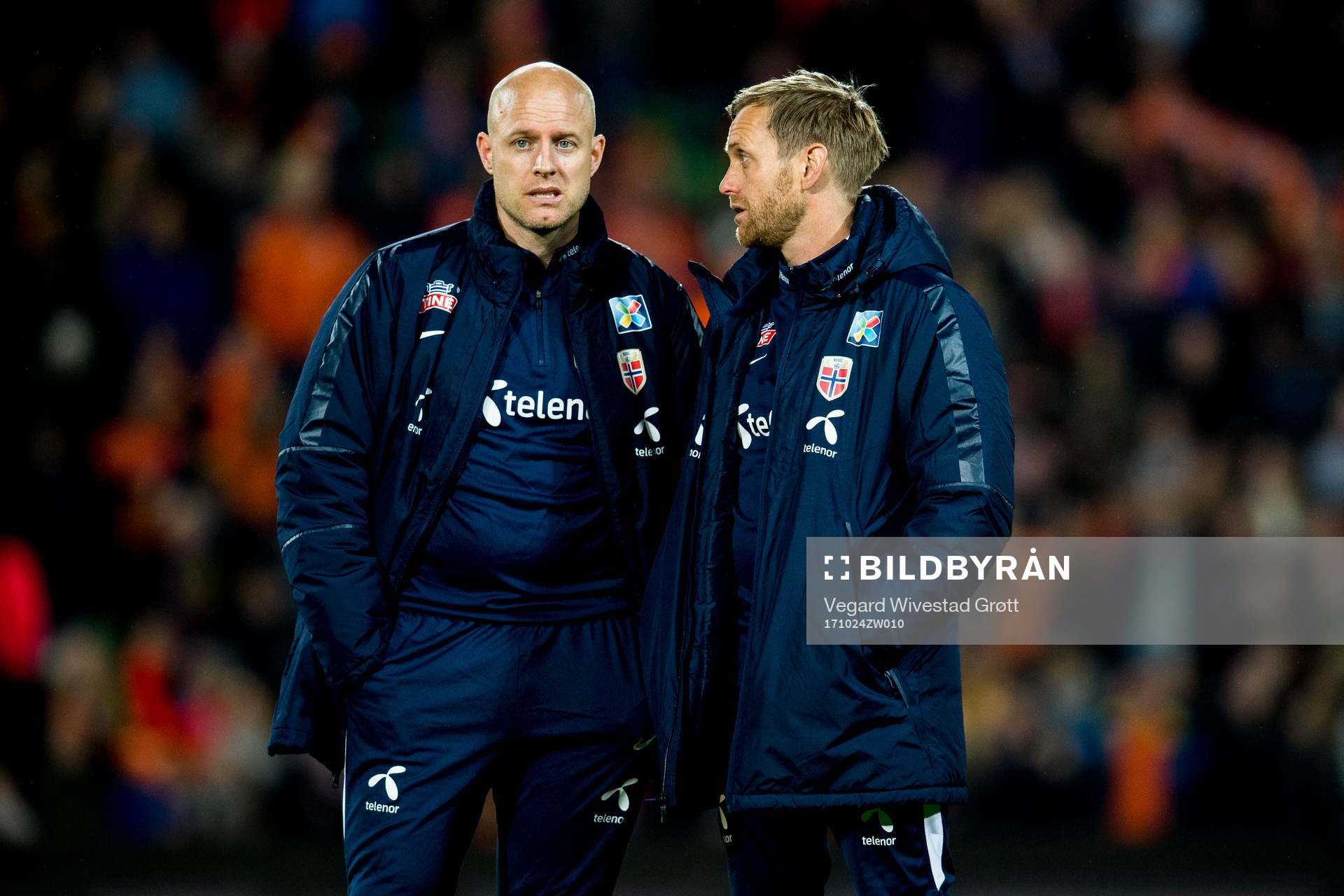 Anders Jacobson, assistant coach, and Martin Sjögren, head