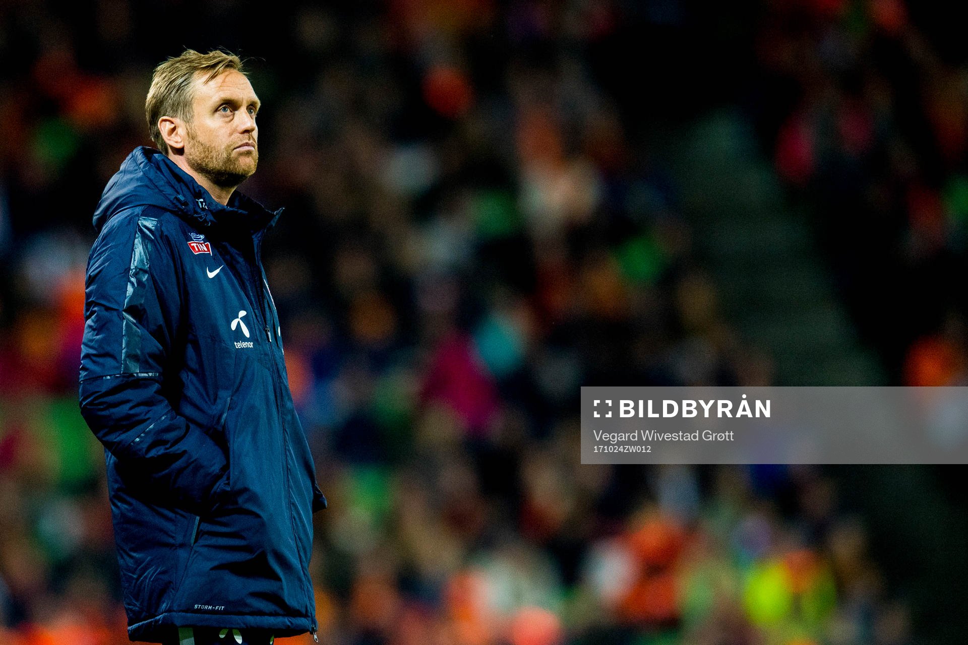 Martin Sjögren, head coach of Norway