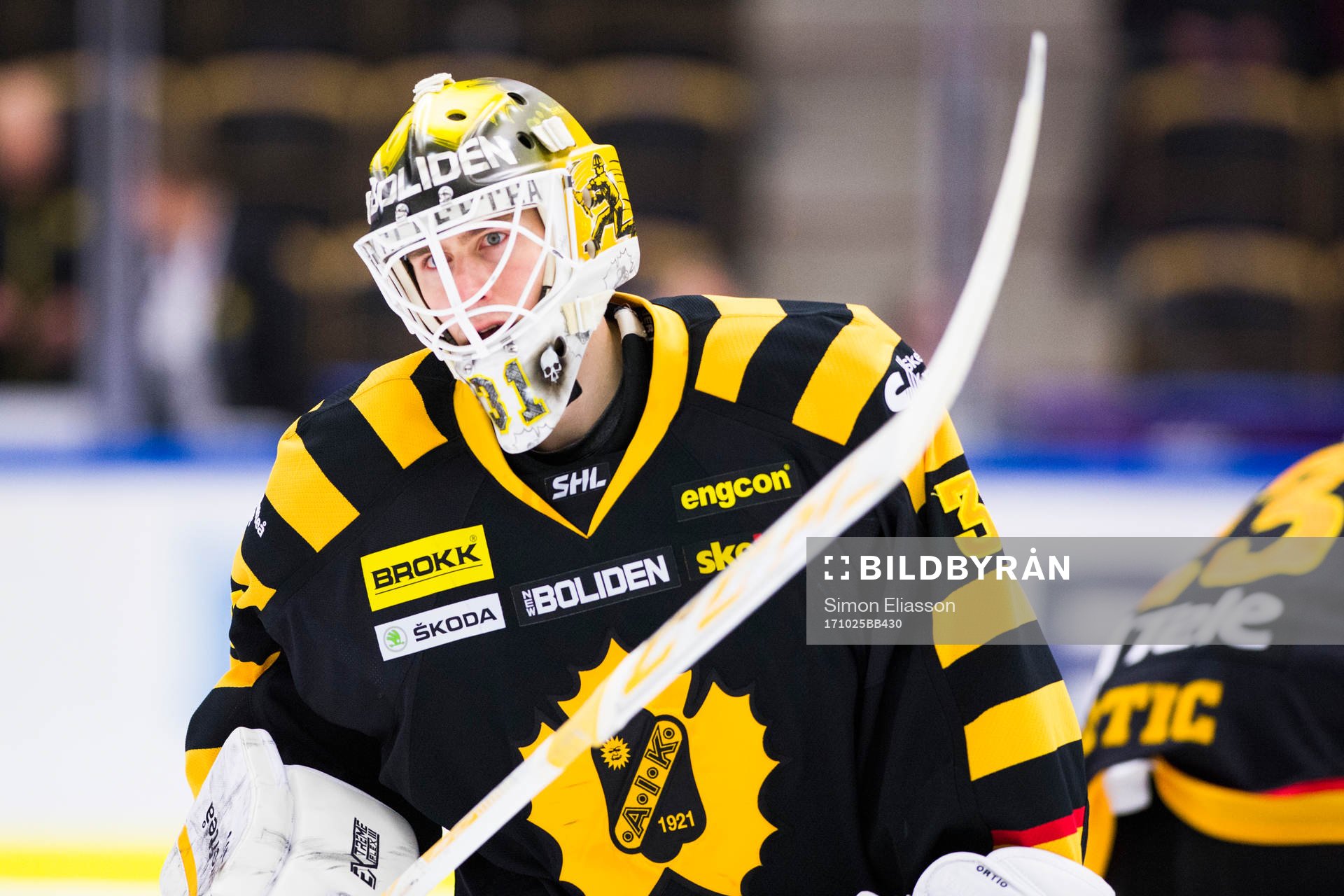 Skellefteås målvakt Joni Ortio