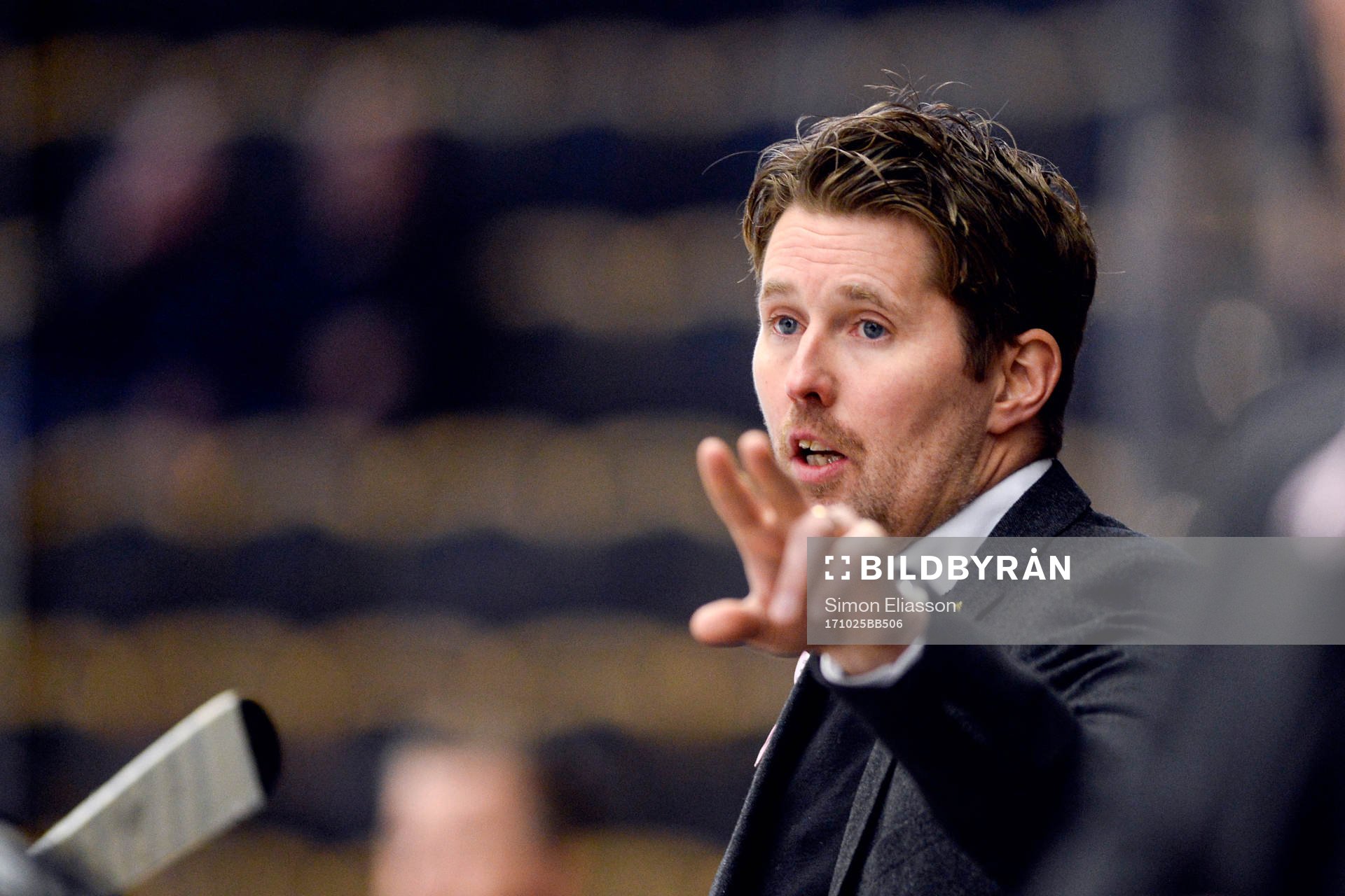 Skellefteås tränare Stefan Klockare