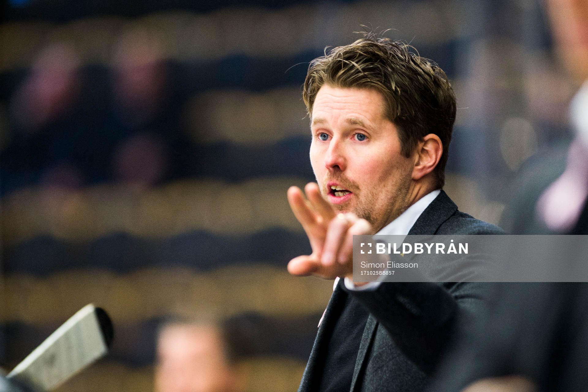 Skellefteås tränare Stefan Klockare