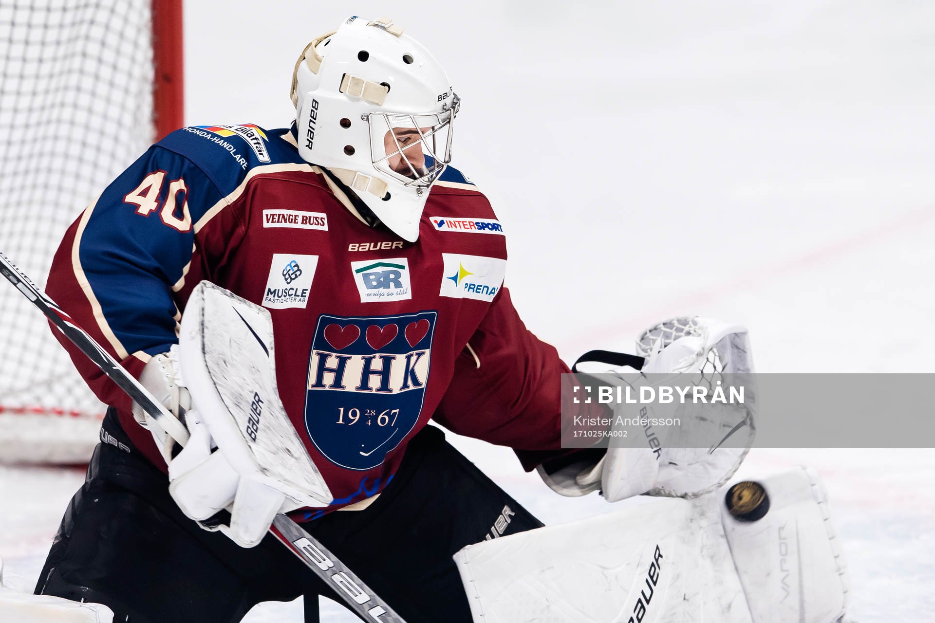 Halmstads målvakt Adam Orre