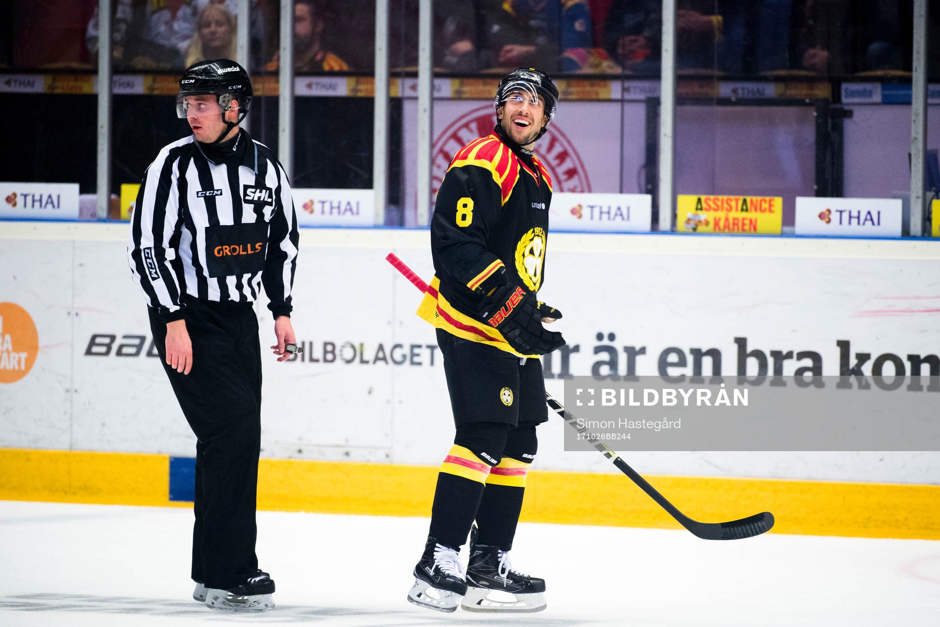 Brynäs Aaron Palushaj reagerar