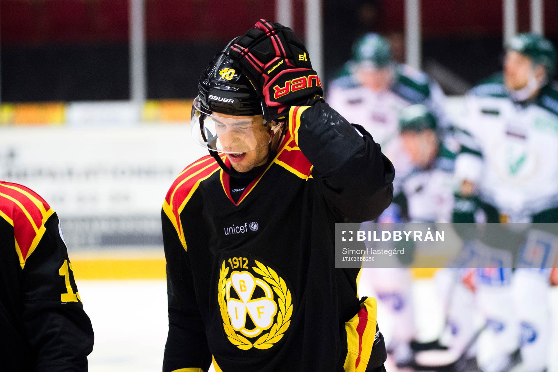 Brynäs Jesper Jensen deppar