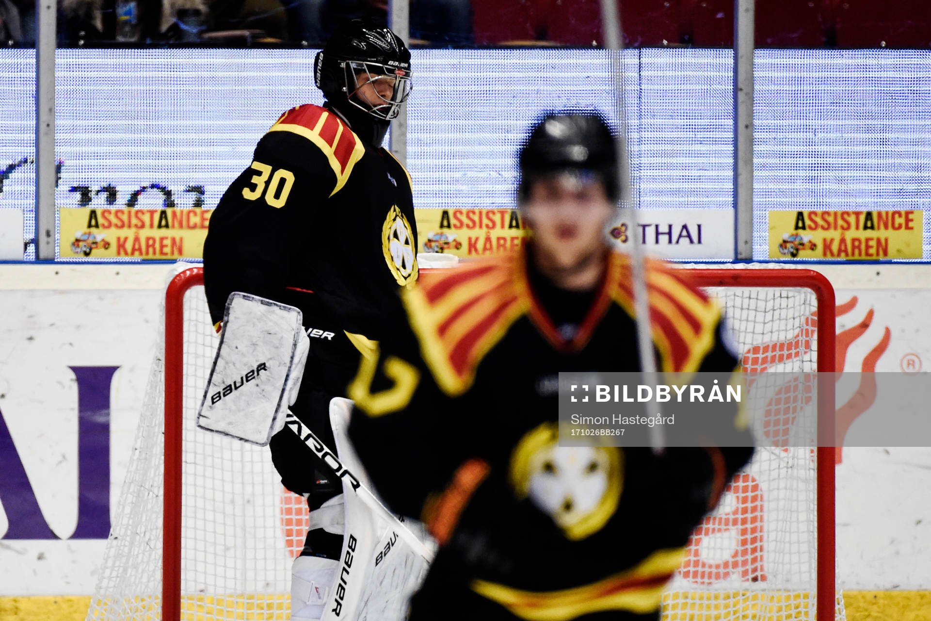 Brynäs målvakt Ersson deppar