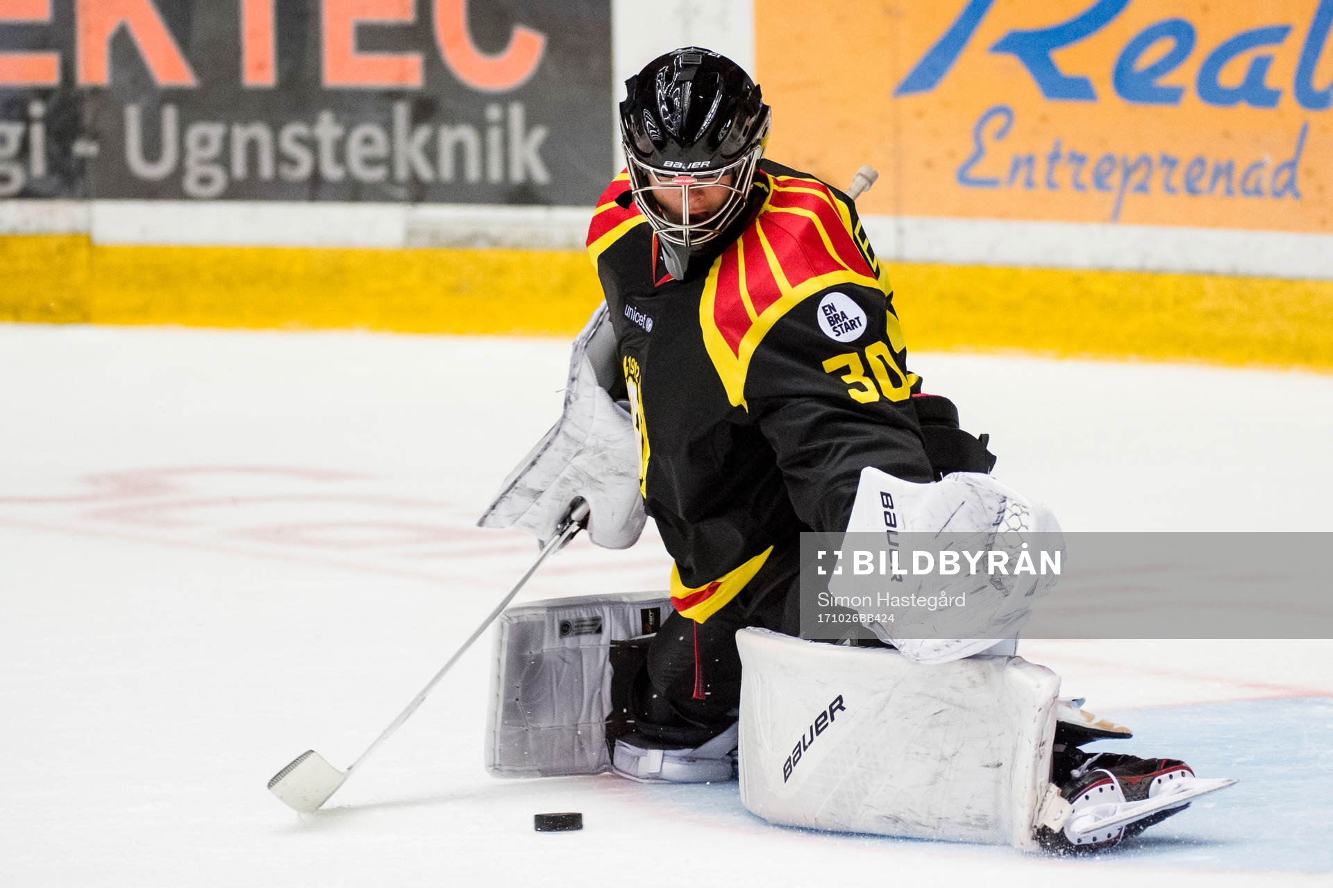 Brynäs målvakt Samuel Ersson