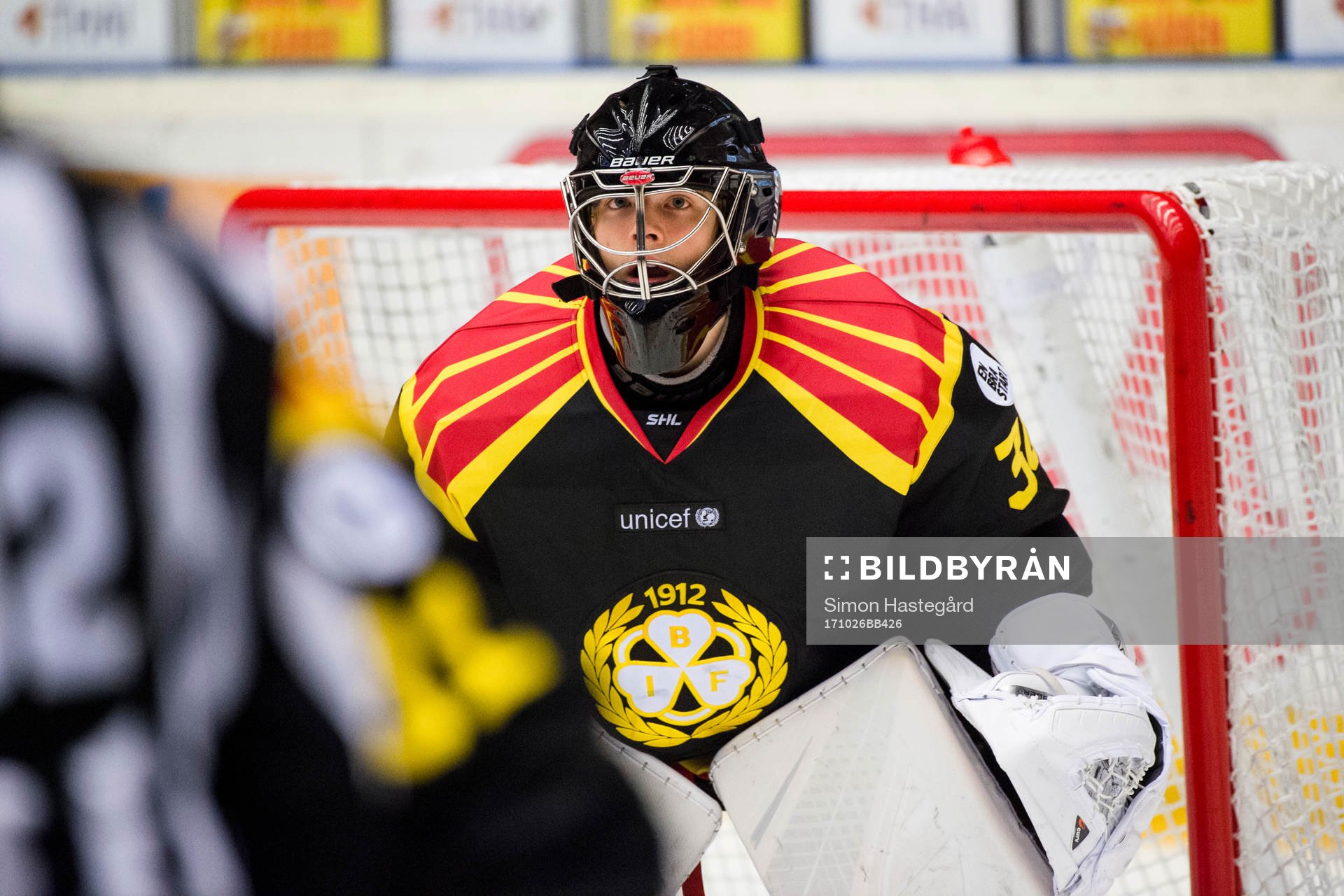 Brynäs målvakt Samuel Ersson