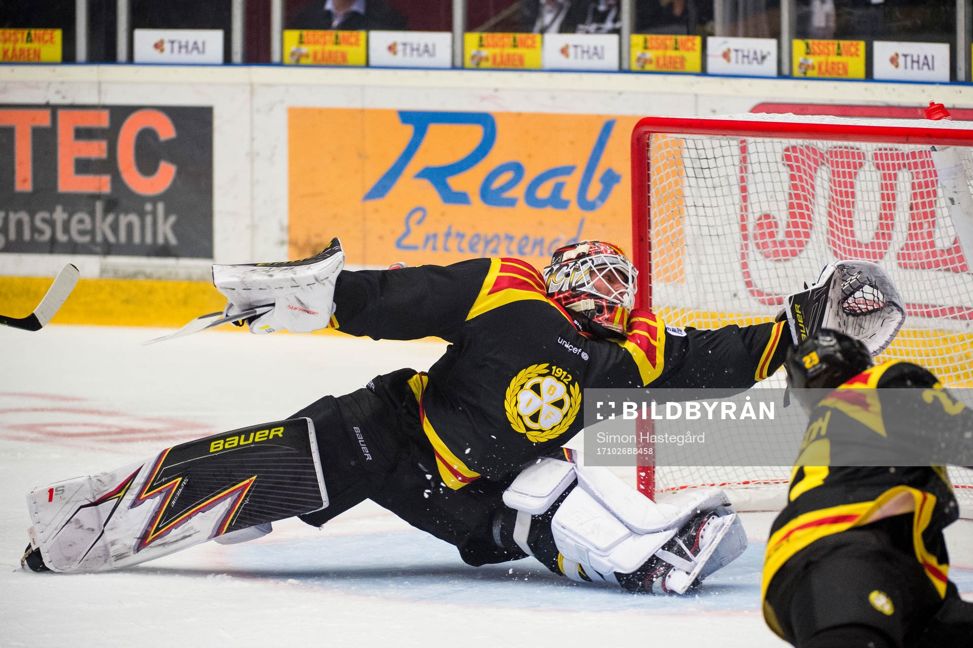 Brynäs målvakt Felix Sandström