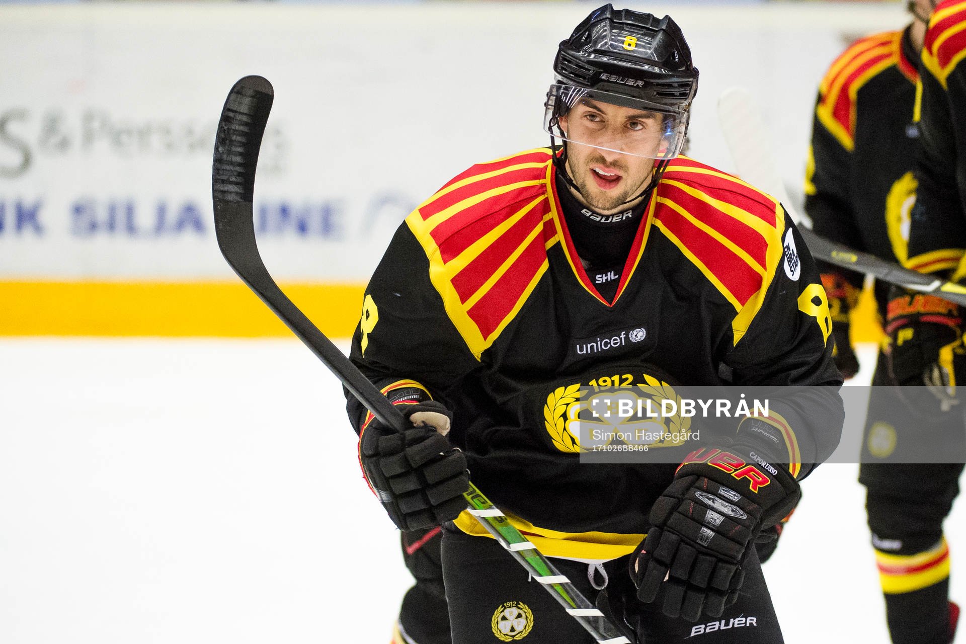 Brynäs Aaron Palushaj jublar