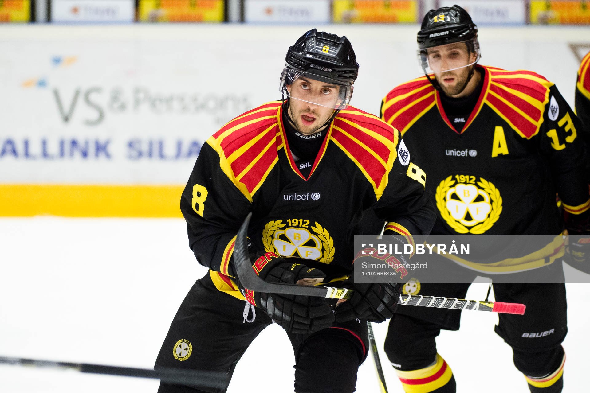 Brynäs Aaron Palushaj jublar