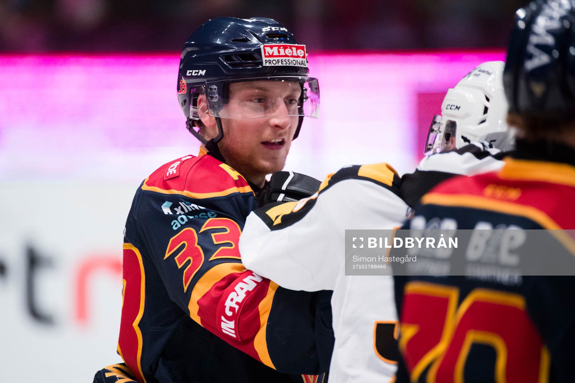 Djurgårdens Linus Hultström i bråk